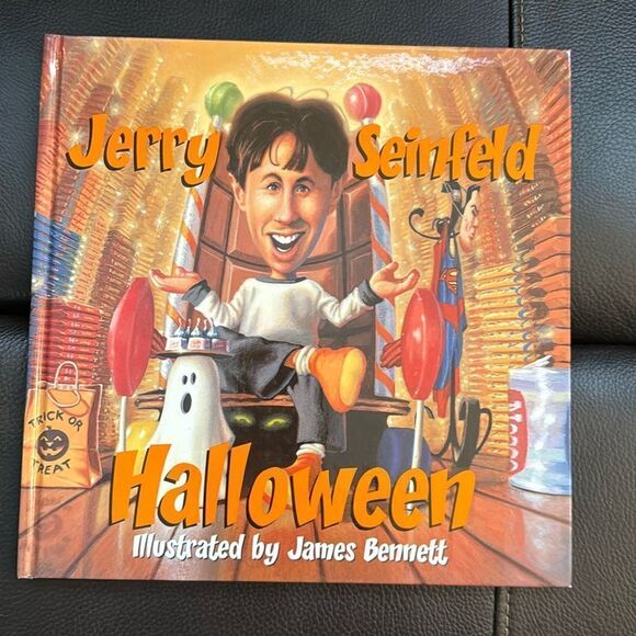 Jerry Seinfeld Halloween Hardcover Book. With CD with Jerry reading the book. - Picture 1 of 5
